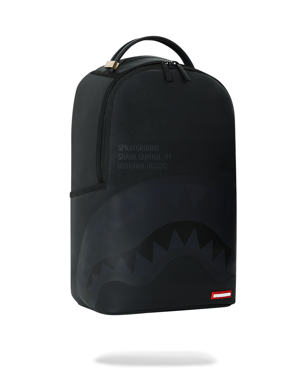 Limited Edition SHARK CENTRAL BLK ON BLK BACKPACK DLXV