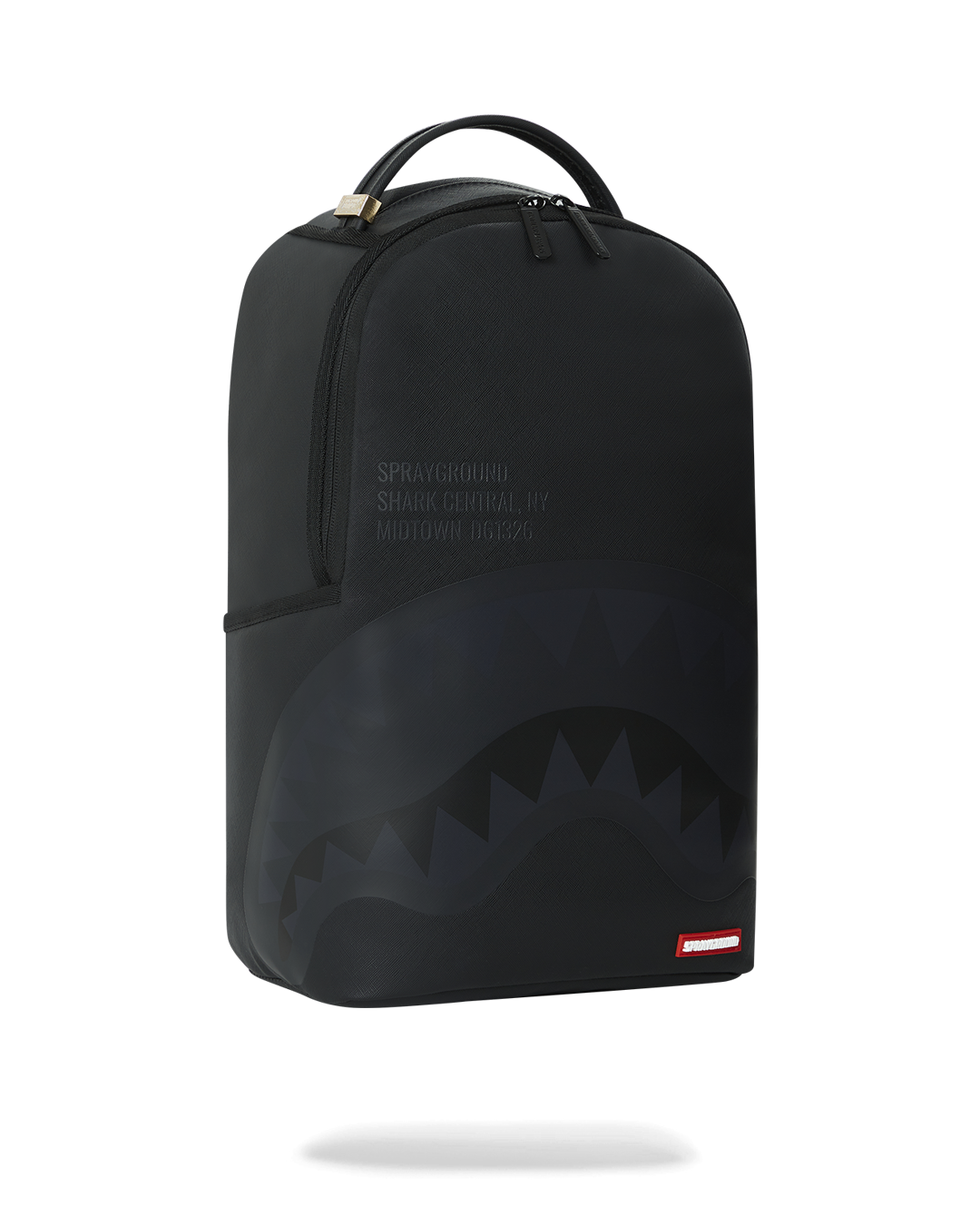 Limited Edition SHARK CENTRAL BLK ON BLK BACKPACK DLXV