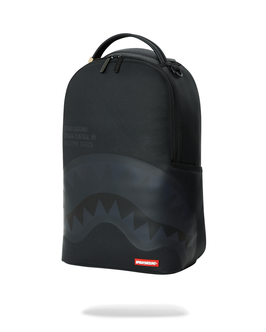 Limited Edition SHARK CENTRAL BLK ON BLK BACKPACK DLXV