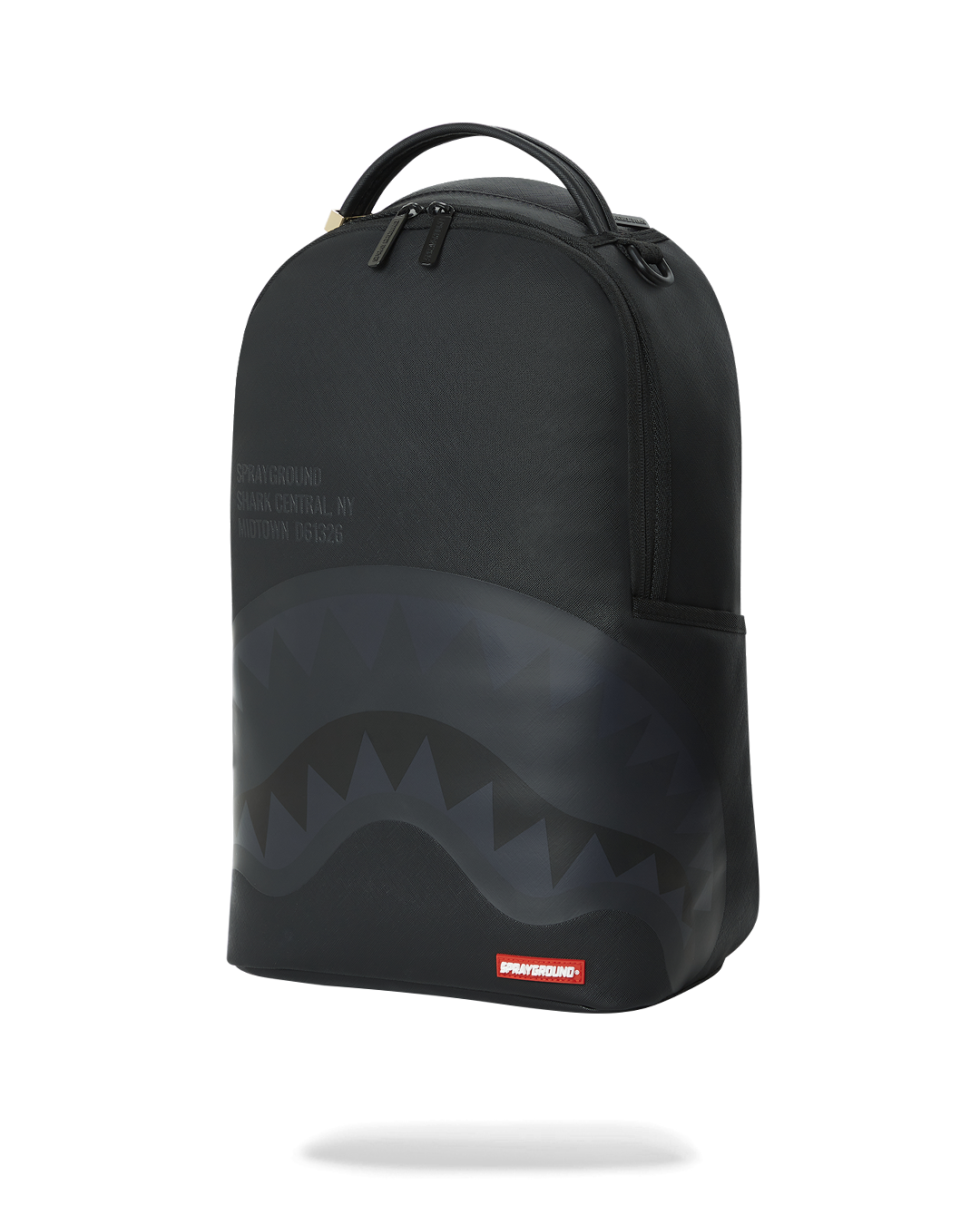 Limited Edition SHARK CENTRAL BLK ON BLK BACKPACK DLXV