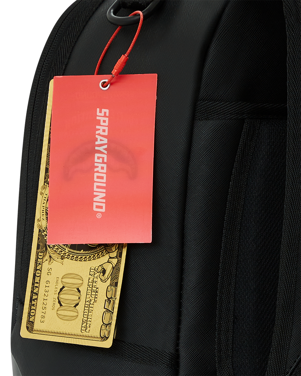 Limited Edition SHARK CENTRAL BLK ON BLK BACKPACK DLXV