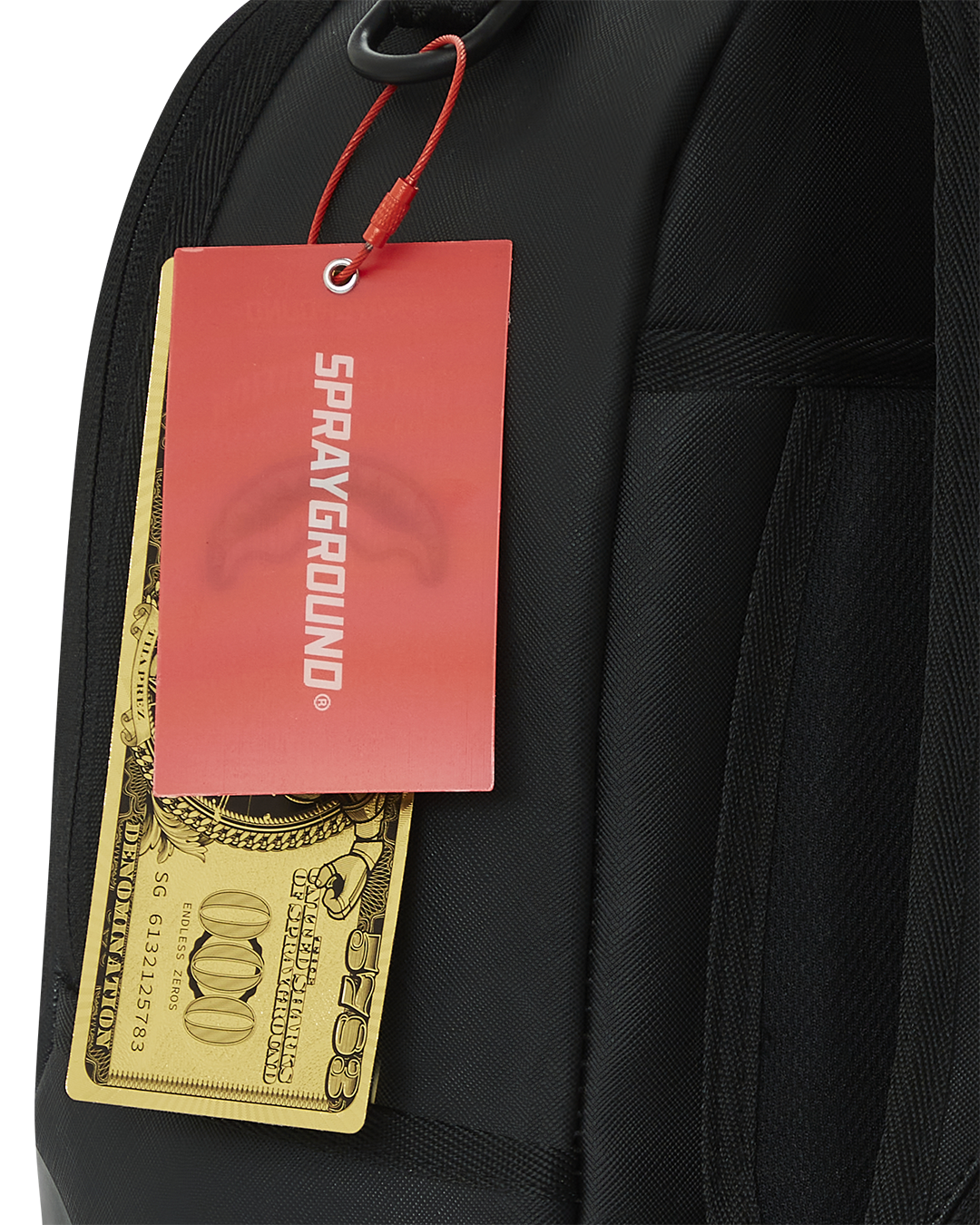 Limited Edition SHARK CENTRAL BLK ON BLK BACKPACK DLXV