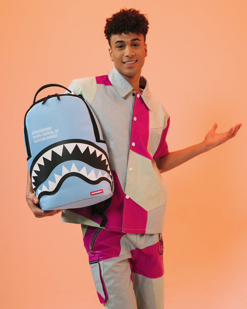 Limited Edition SHARK CENTRAL BLUE BACKPACK DLXV