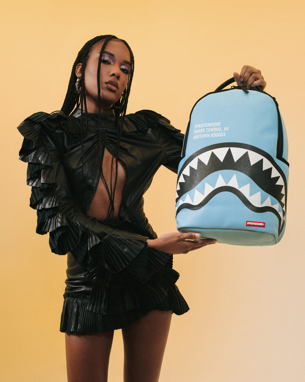 Limited Edition SHARK CENTRAL BLUE BACKPACK DLXV
