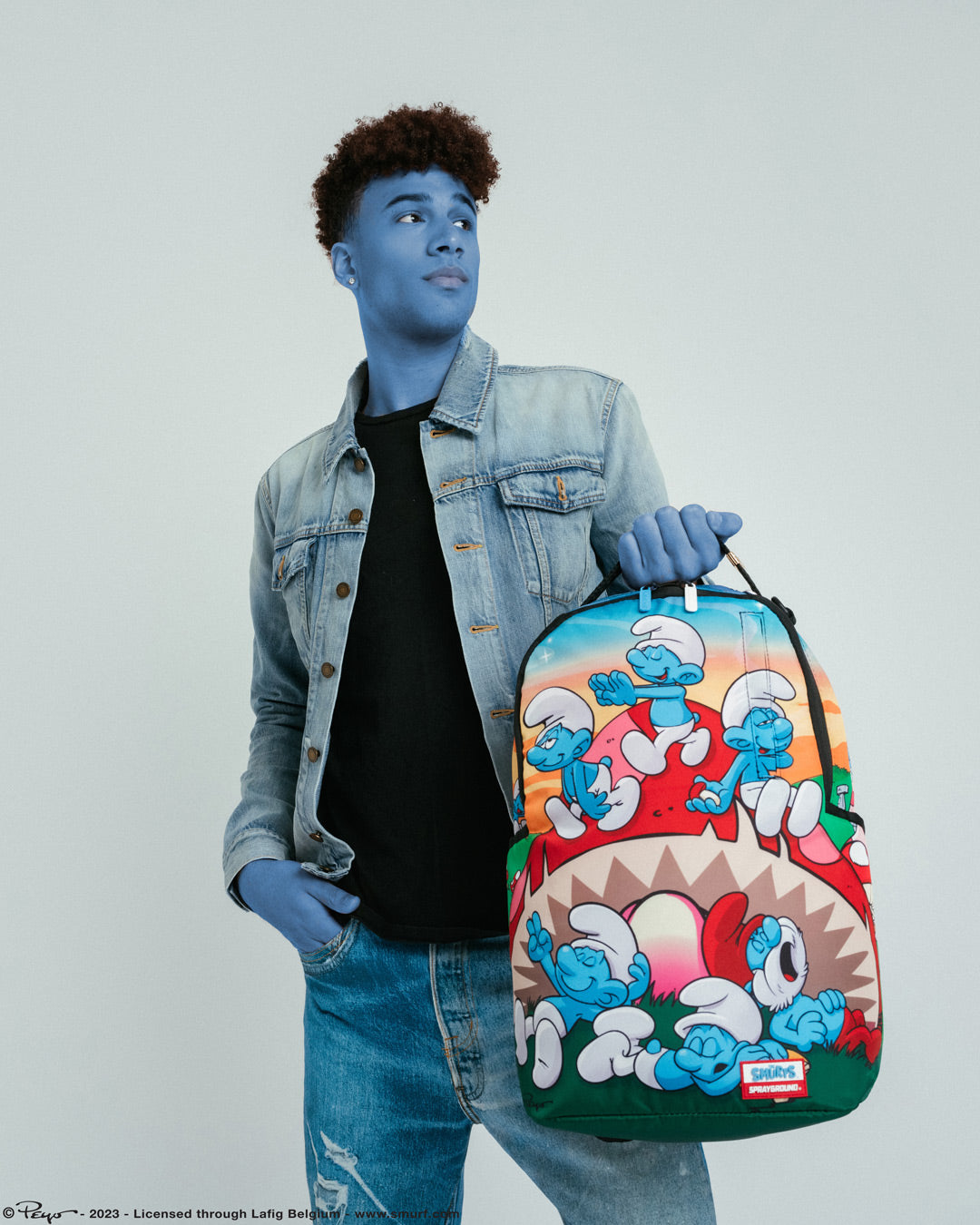 Limited Edition SMURFS MUSHROOM CHILL BACKPACK