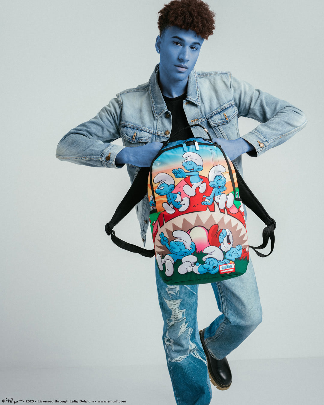 Limited Edition SMURFS MUSHROOM CHILL BACKPACK