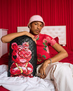 Limited Edition QUILT HAND PAINTED DIABLO BEAR BACKPACK DLXV