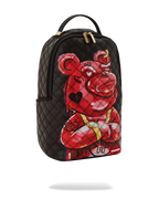 Limited Edition QUILT HAND PAINTED DIABLO BEAR BACKPACK DLXV