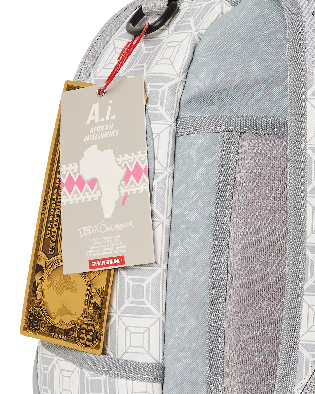 Limited Edition A.I.8 AFRICAN INTELLIGENCE BOOKED & BUSY BACKPACK