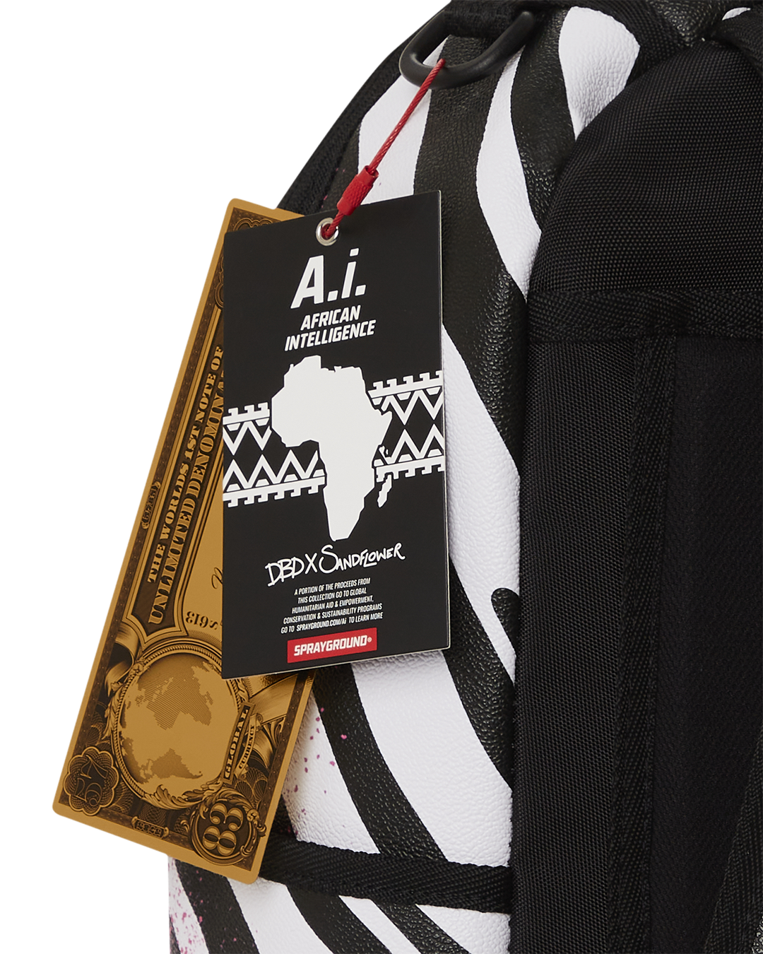 Limited Edition A.I.8 AFRICAN INTELLIGENCE MOTHERLAND LOVE BACKPACK DLXV