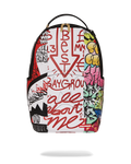 Limited Edition TRI-SPLIT GRAFFITI BACKPACK DLXV