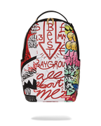 Limited Edition TRI-SPLIT GRAFFITI BACKPACK DLXV