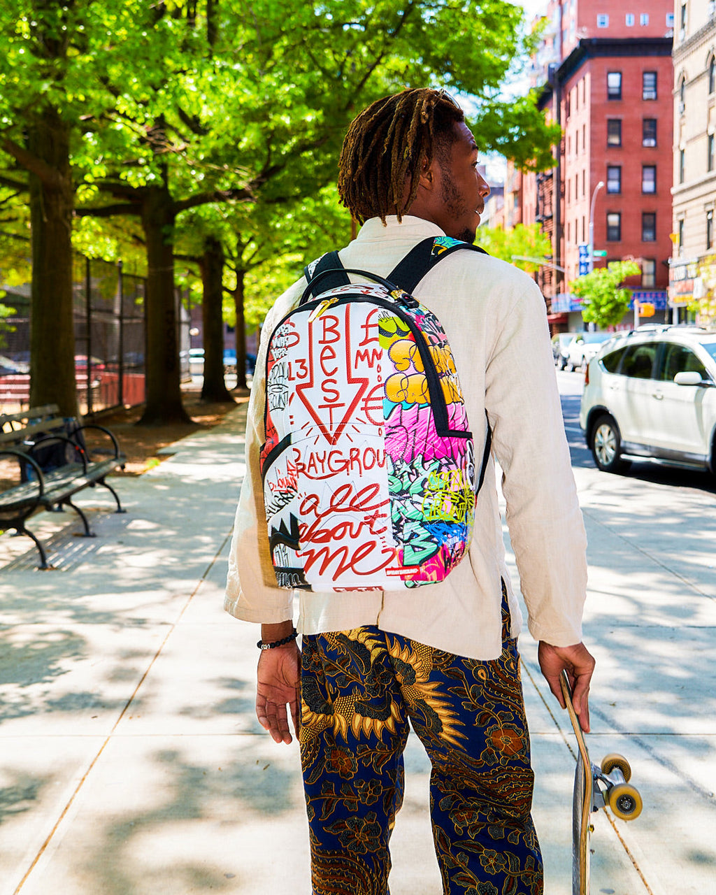 Limited Edition TRI-SPLIT GRAFFITI BACKPACK DLXV