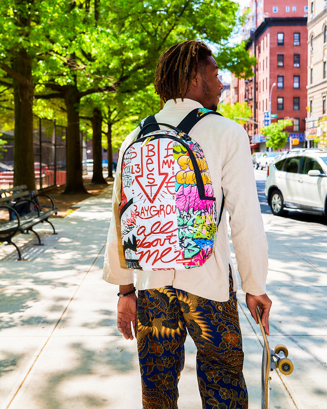 Limited Edition TRI-SPLIT GRAFFITI BACKPACK DLXV