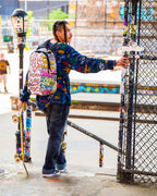 Limited Edition TRI-SPLIT GRAFFITI BACKPACK DLXV