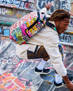 Limited Edition TRI-SPLIT GRAFFITI BACKPACK DLXV