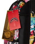 Limited Edition TRI-SPLIT GRAFFITI BACKPACK DLXV