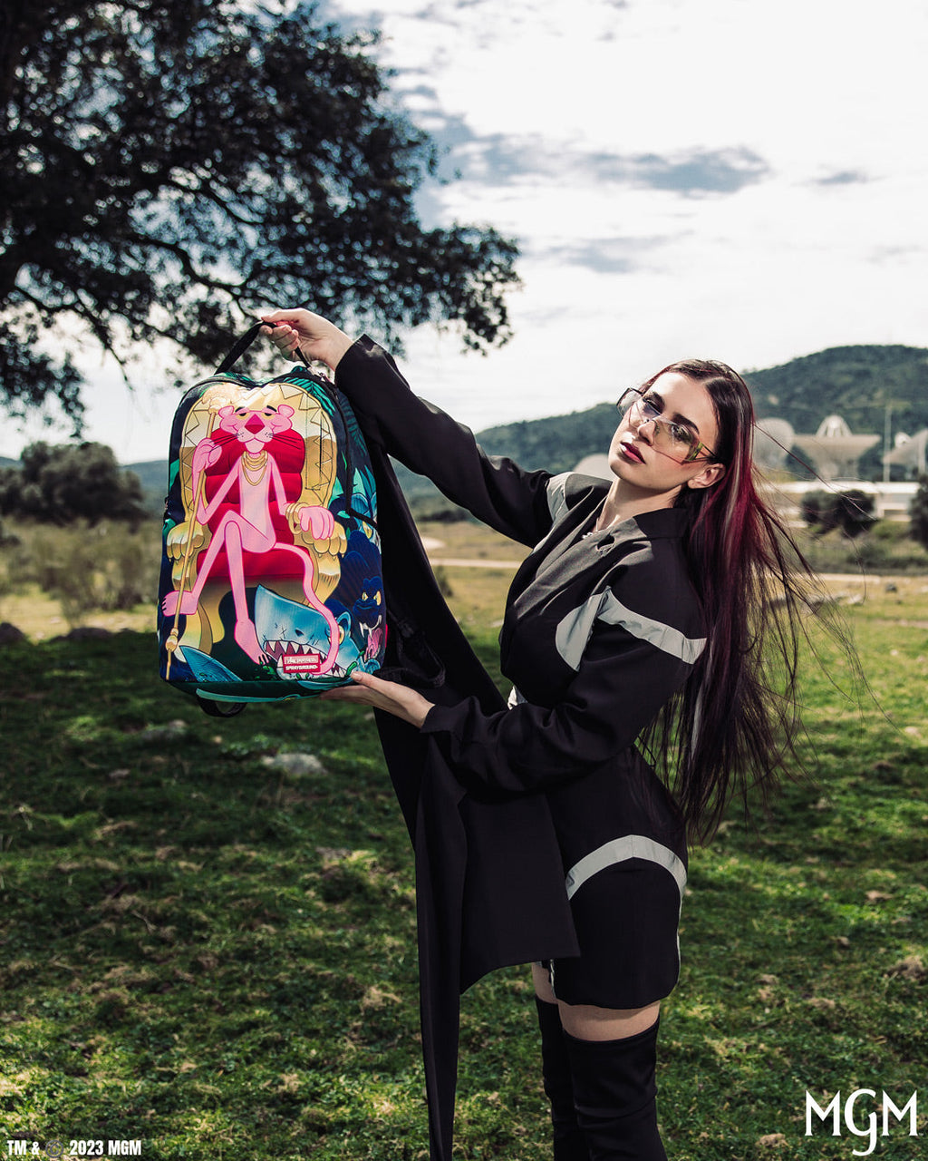 Limited Edition PINK PANTHER HEAVY LIES THE CROWN BACKPACK