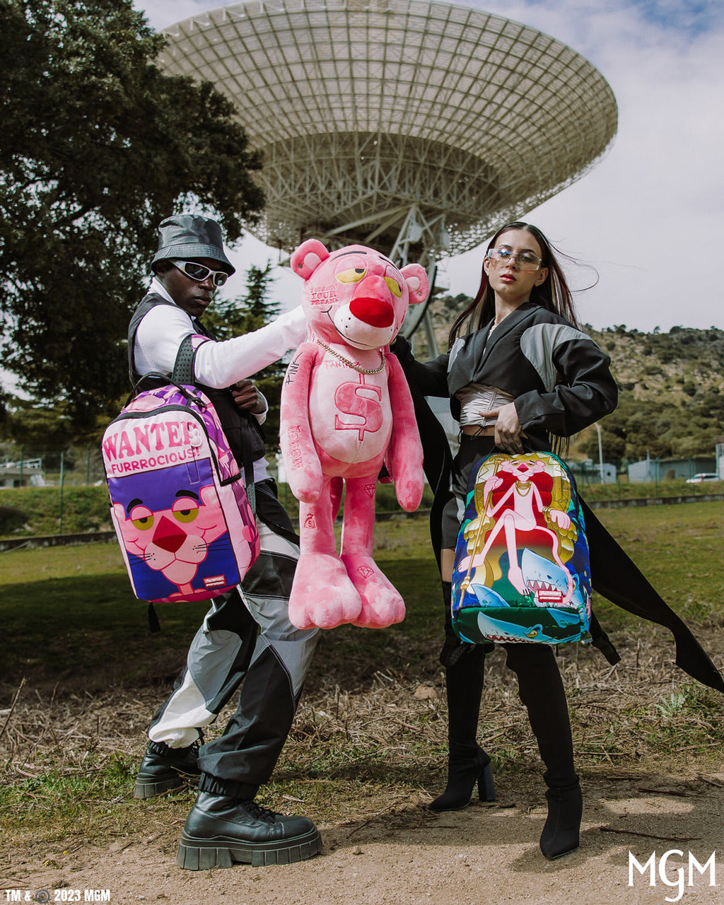 Limited Edition PINK PANTHER HEAVY LIES THE CROWN BACKPACK