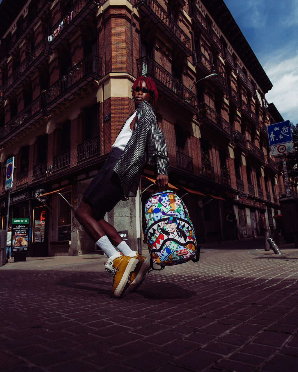 Limited Edition MONOPOLY WALL STREET BACKPACK