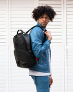 Limited Edition HEAVY METAL SHARK BLACK BACKPACK DLXV