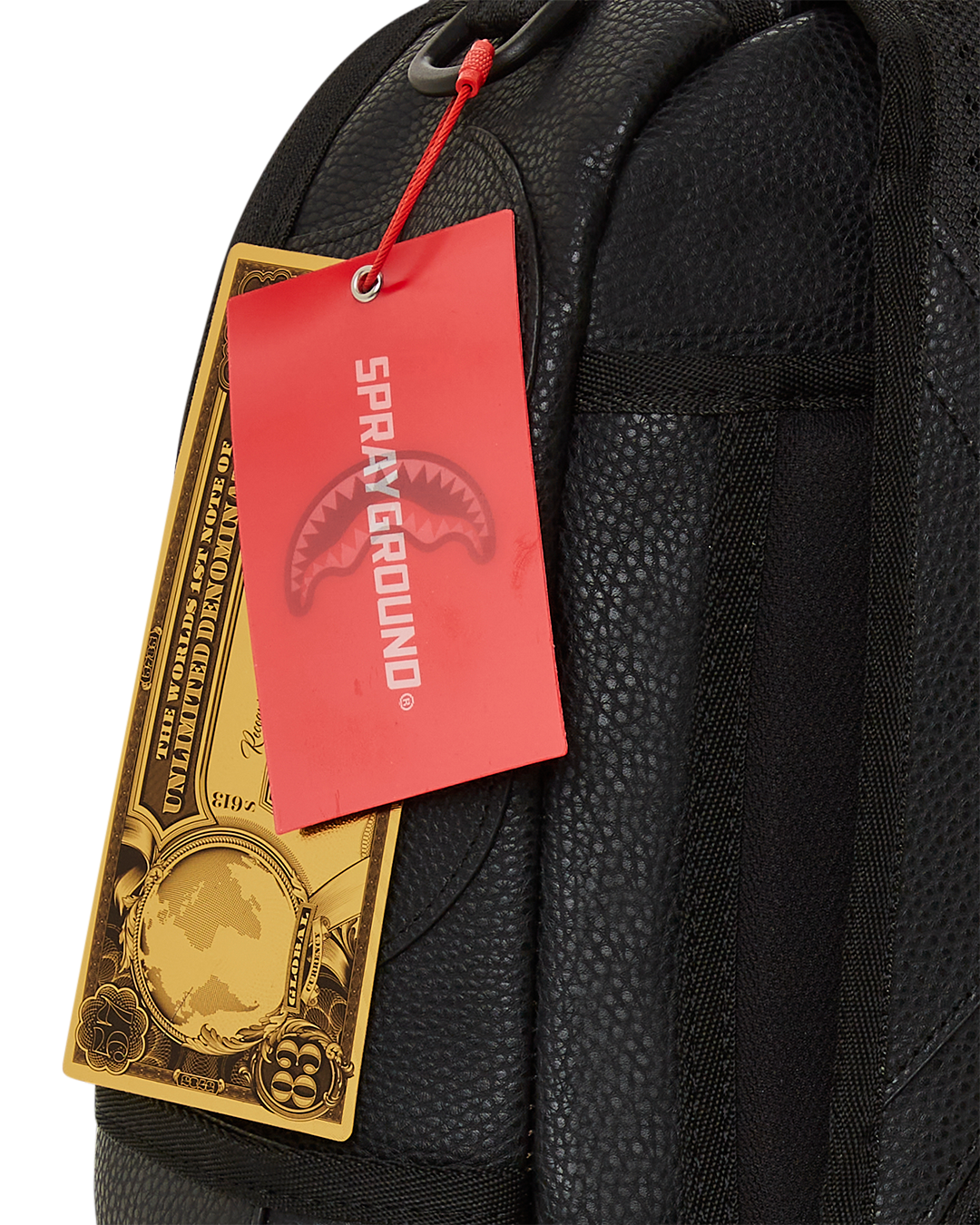 Limited Edition HEAVY METAL SHARK BLACK BACKPACK DLXV