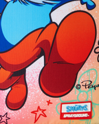 Limited Edition PAPA SMURF ON THE RUN BACKPACK
