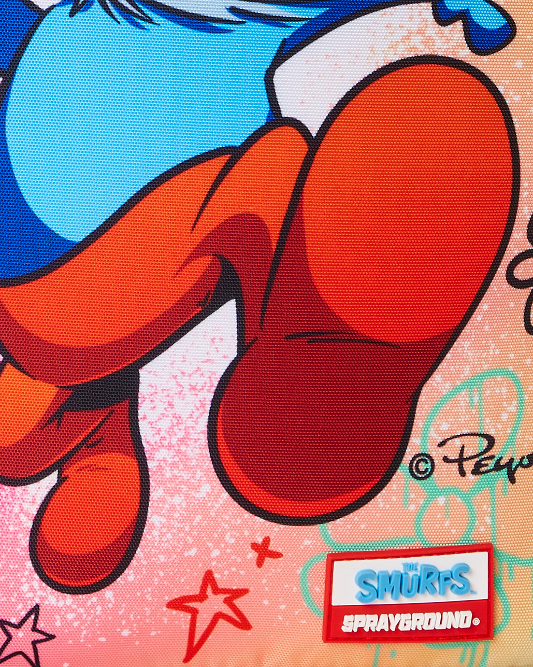 Limited Edition PAPA SMURF ON THE RUN BACKPACK
