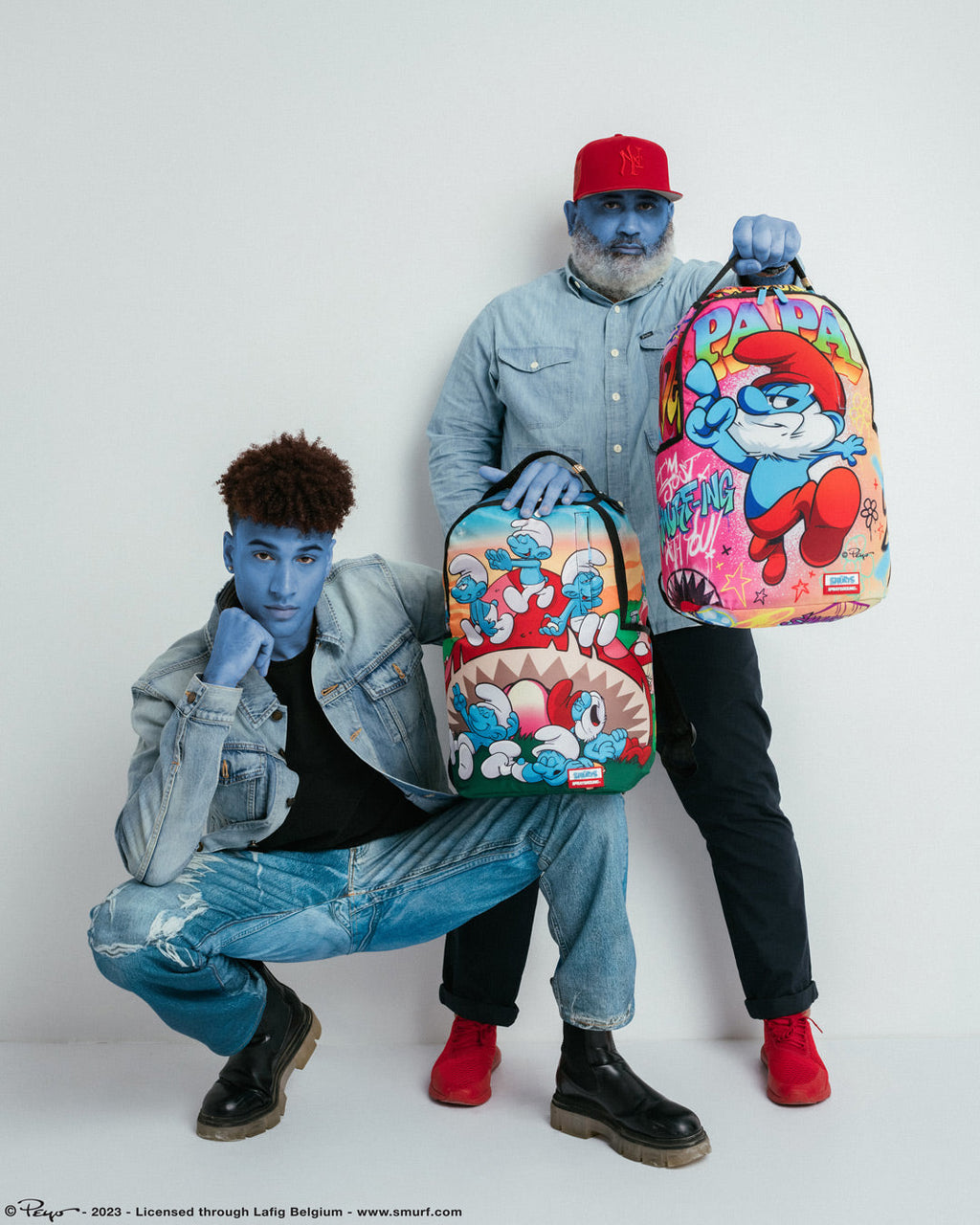 Limited Edition PAPA SMURF ON THE RUN BACKPACK