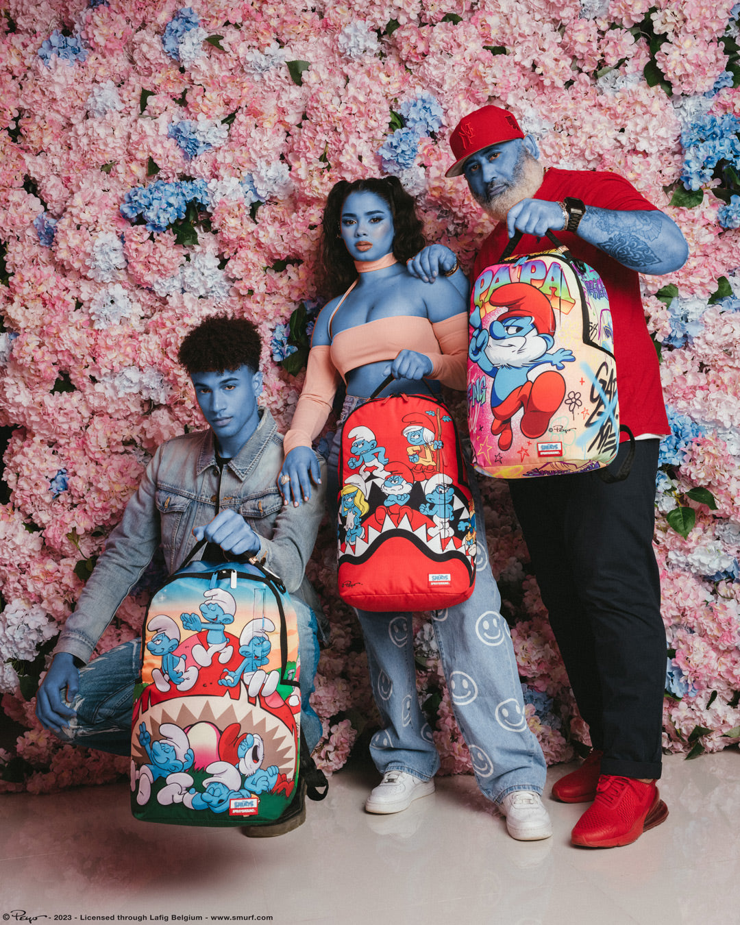 Limited Edition PAPA SMURF ON THE RUN BACKPACK