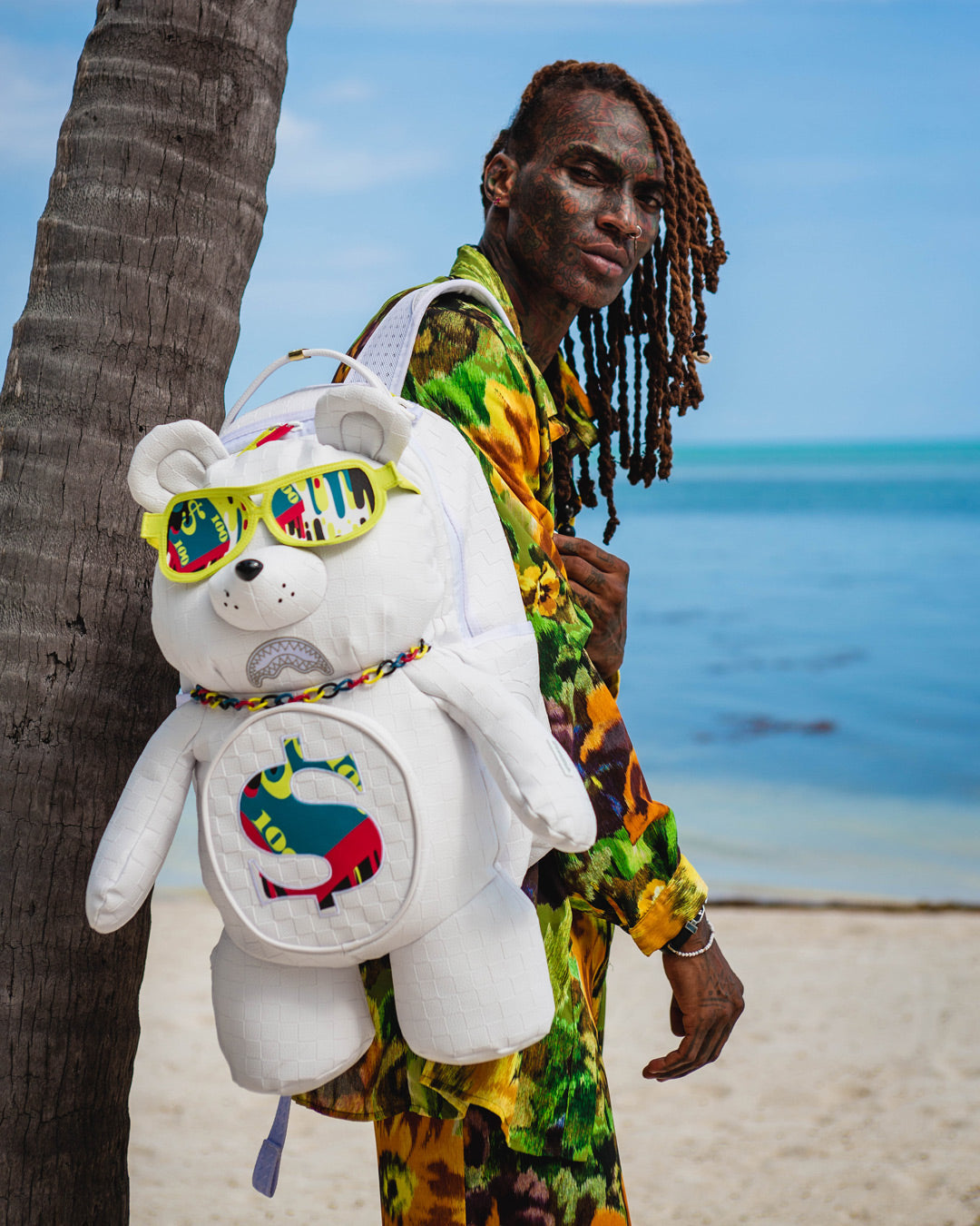 Limited Edition SHOW UP SHOW OUT MONEYBEAR TEDDYBEAR BACKPACK