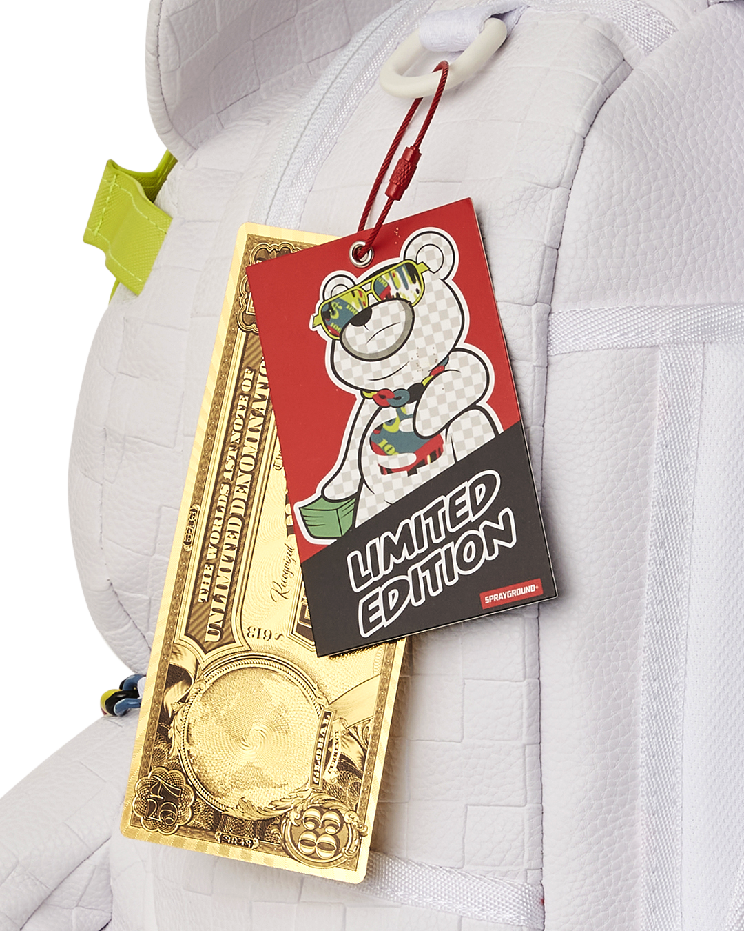 Limited Edition SHOW UP SHOW OUT MONEYBEAR TEDDYBEAR BACKPACK