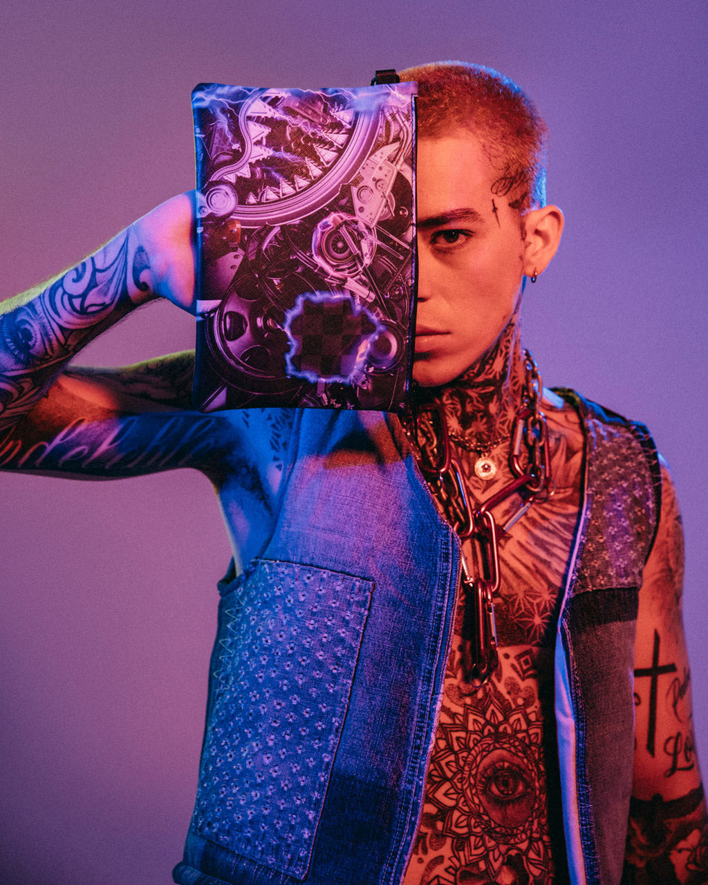 Limited Edition THE UNDERCURRENT CROSS-OVER CLUTCH
