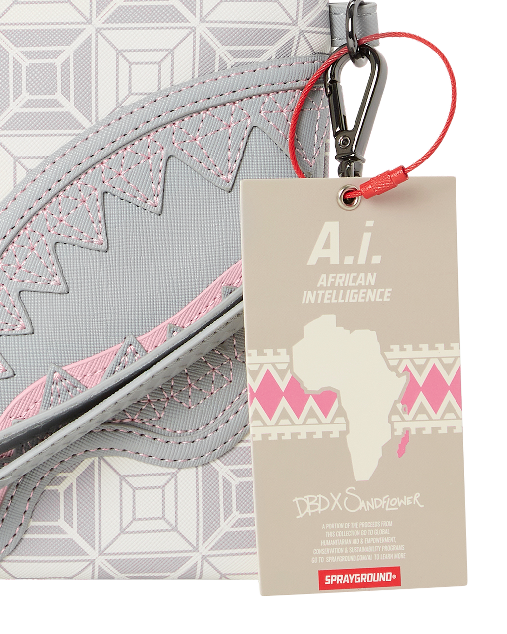 Limited Edition A.I.8 AFRICAN INTELLIGENCE BOOKED & BUSY CROSSOVER CLUTCH