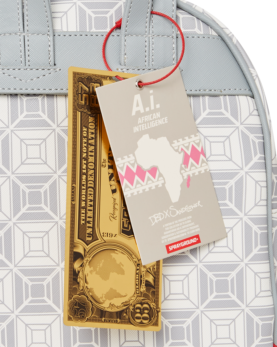 Limited Edition A.I.8 AFRICAN INTELLIGENCE BOOKED & BUSY SAVAGE BACKPACK
