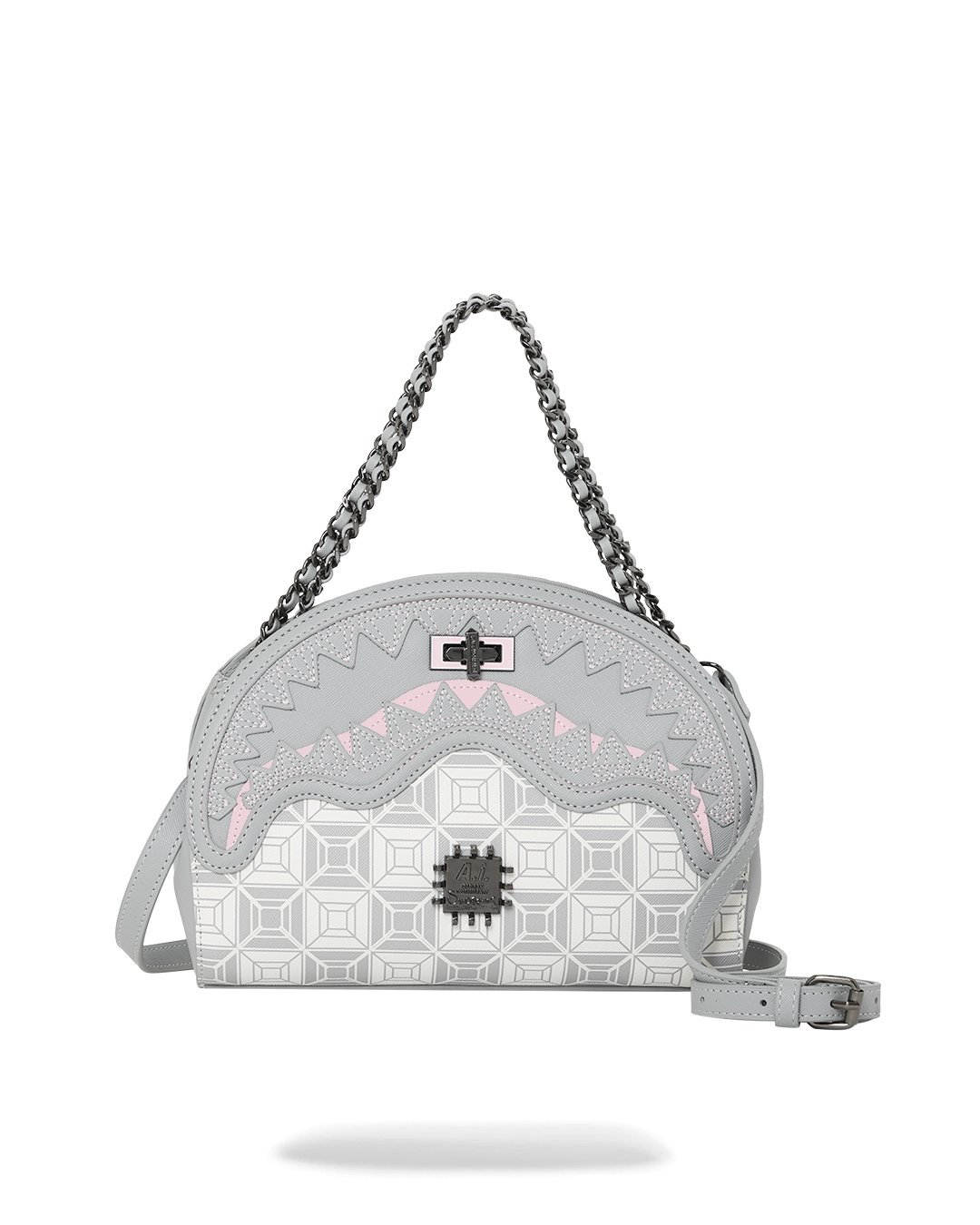 Limited Edition A.I.8 AFRICAN INTELLIGENCE BOOKED & BUSY SHARK HANDBAG