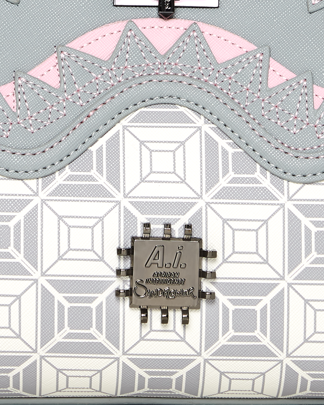 Limited Edition A.I.8 AFRICAN INTELLIGENCE BOOKED & BUSY SHARK HANDBAG