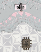 Limited Edition A.I.8 AFRICAN INTELLIGENCE BOOKED & BUSY SHARK HANDBAG