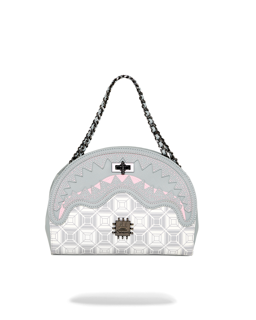 Limited Edition A.I.8 AFRICAN INTELLIGENCE BOOKED & BUSY SHARK HANDBAG