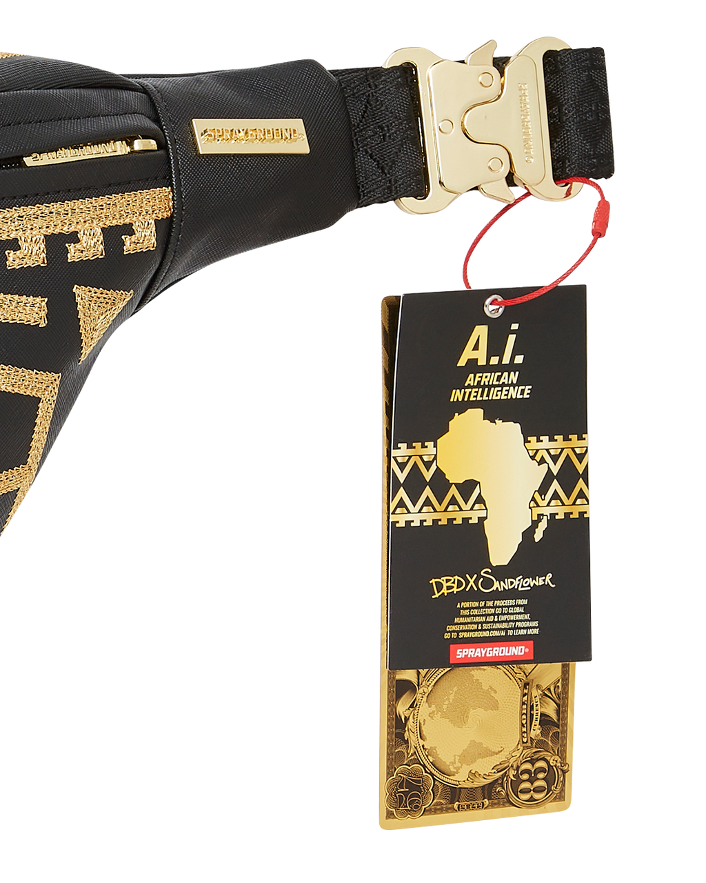Limited Edition A.I.8 AFRICAN INTELLIGENCE PATH TO THE FUTURE II SAVVY CROSSBODY