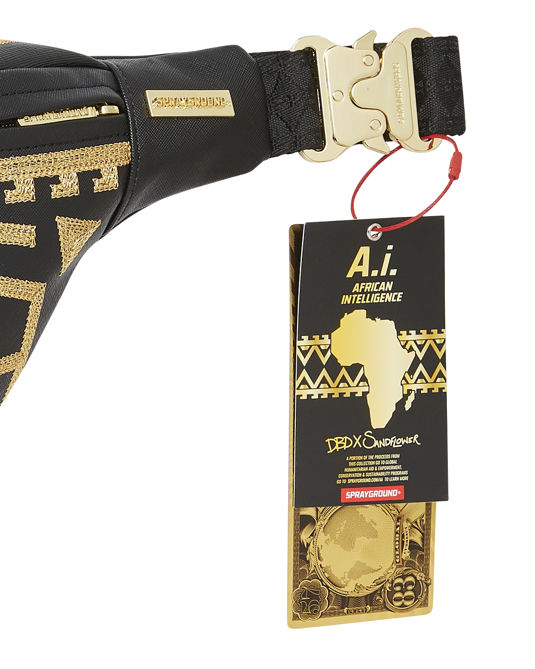 Limited Edition A.I.8 AFRICAN INTELLIGENCE PATH TO THE FUTURE II SAVVY CROSSBODY