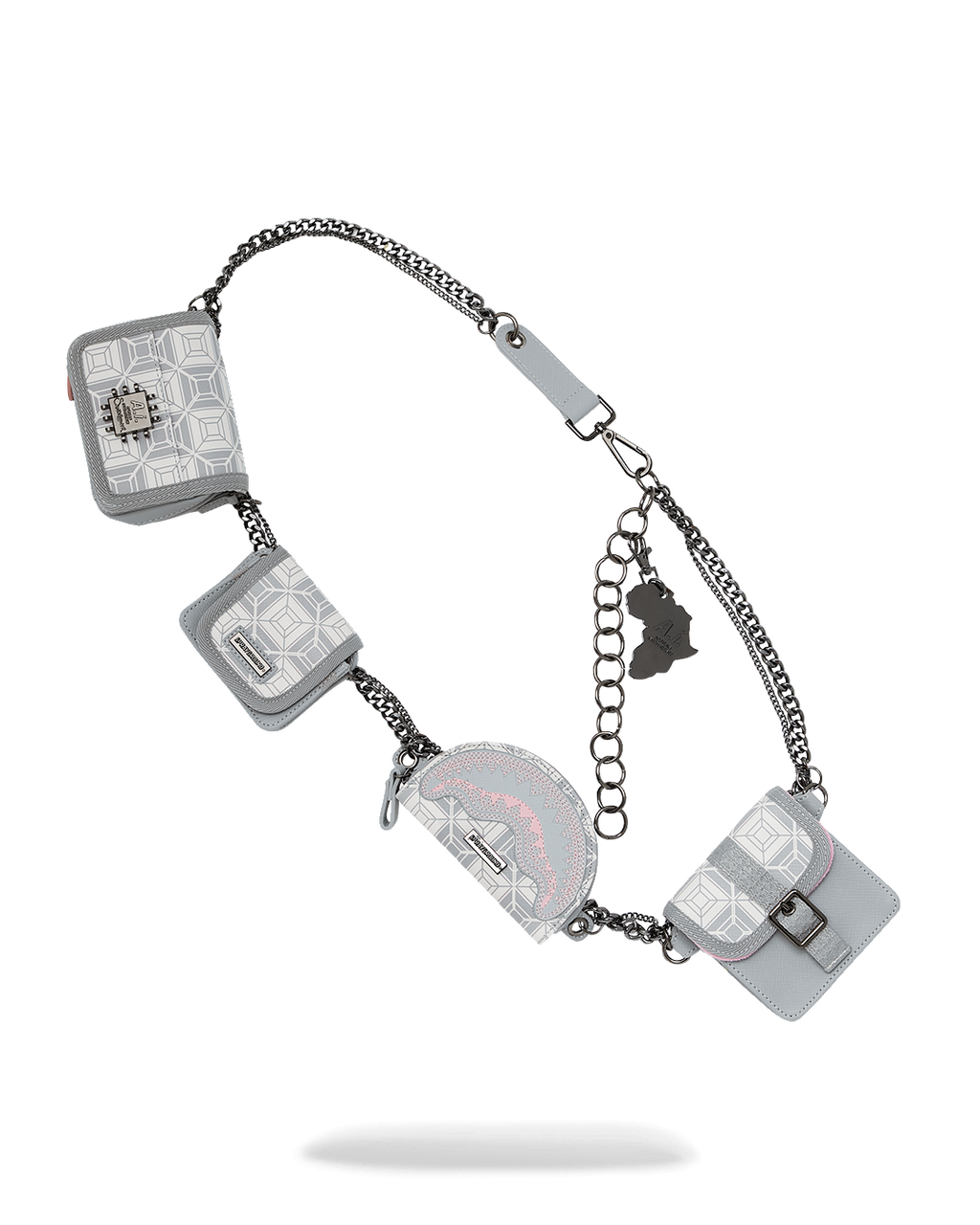 Limited Edition A.I.8 AFRICAN INTELLIGENCE BOOKED & BUSY CHARM WAISTBELT