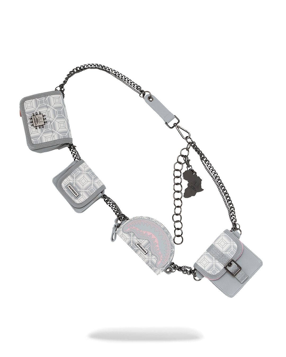 Limited Edition A.I.8 AFRICAN INTELLIGENCE BOOKED & BUSY CHARM WAISTBELT