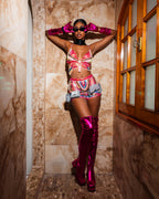 Limited Edition A.I.8 AFRICAN INTELLIGENCE BOOKED & BUSY CHARM WAISTBELT