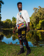 Limited Edition SHARKS IN PARIS CITY STREAKS CARGO CROSSBODY
