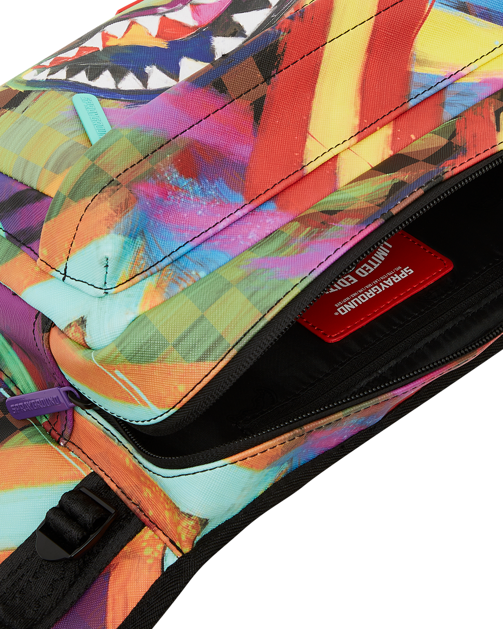 Limited Edition SHARKS IN PARIS CITY STREAKS CARGO CROSSBODY