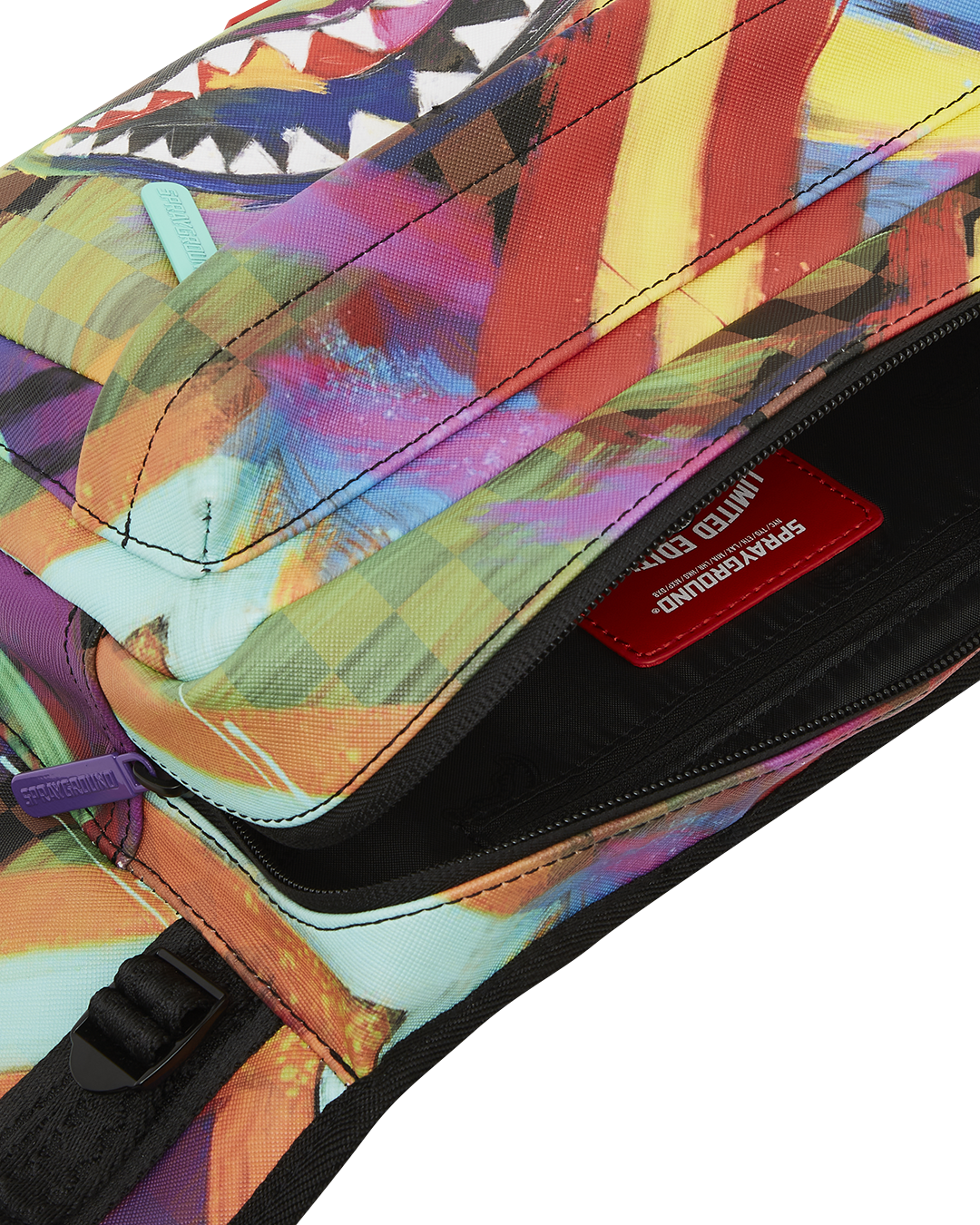 Limited Edition SHARKS IN PARIS CITY STREAKS CARGO CROSSBODY