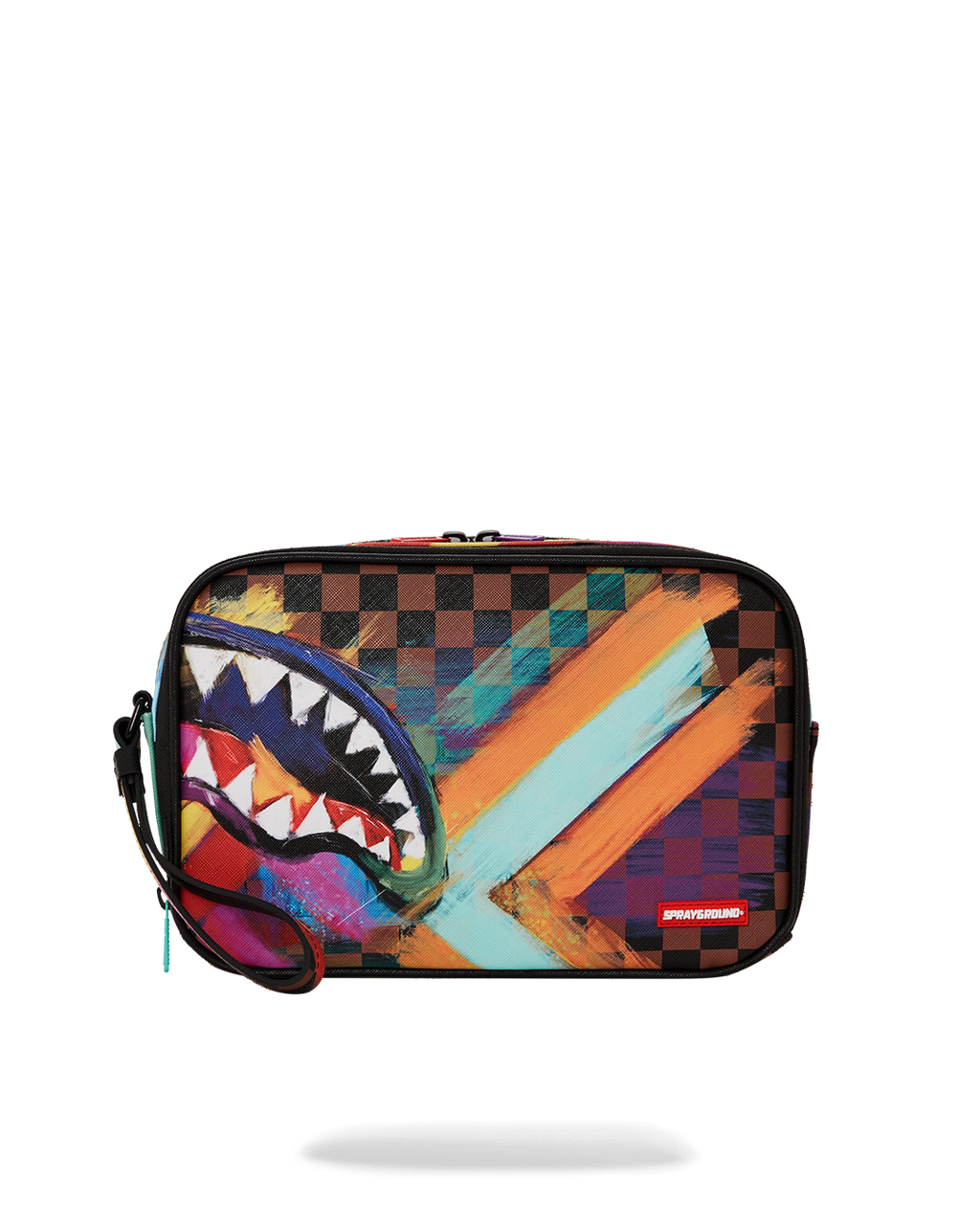 Limited Edition SHARKS IN PARIS CITY STREAKS TOILETRY BAG