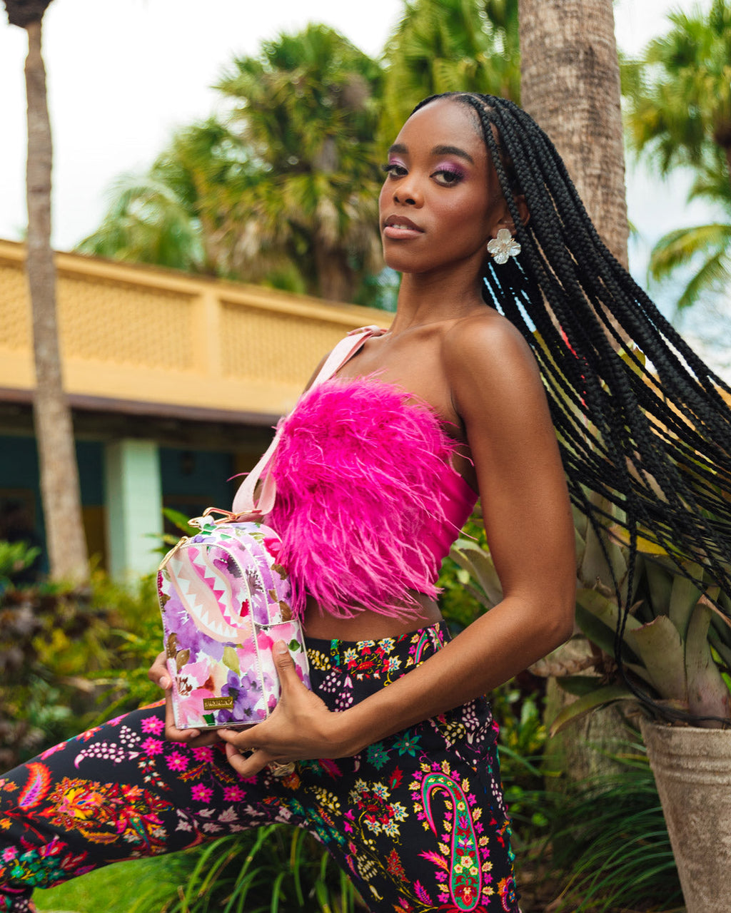 Limited Edition BOTANIC VILLA CHILLA BACKPACK SLING