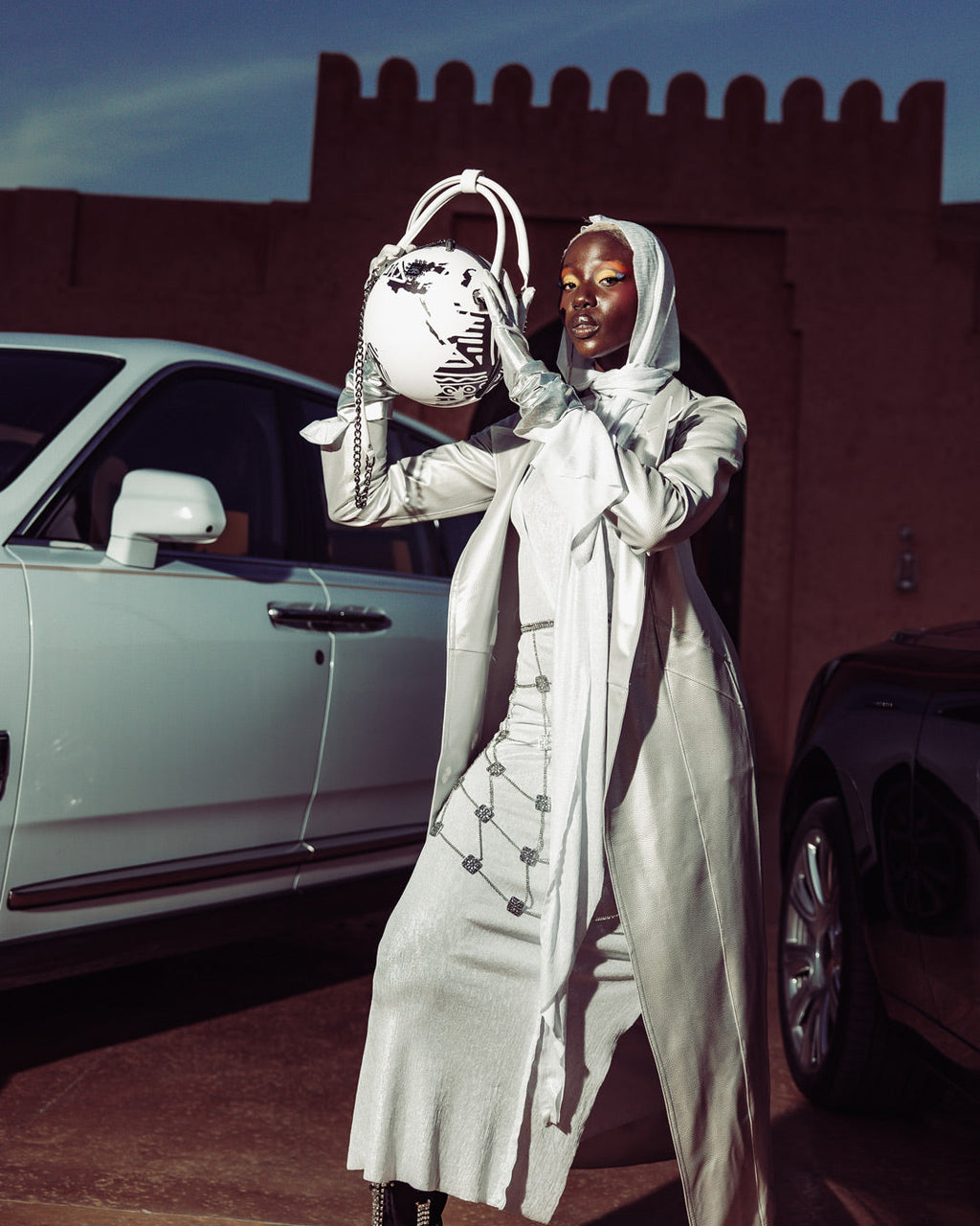 Limited Edition A.I.8 AFRICAN INTELLIGENCE - ORIGIN STORY GLOBE BAG
